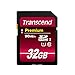 Transcend 32GB SDHC Class 10 UHS-1 Flash Memory Card Up to 60MB/s (TS32GSDU1)