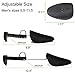5 Pairs Plastic Shoe Tree for Men, Adjustable Length Mens Shoe Trees for Sneakers, Holder Shaper Support Shoe Stretcher to Keep Shoes In Pristine Conditions