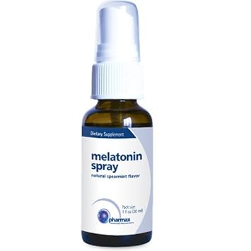 Amazon.com: Melatonin Spray 1mg 1 Ounces by Pharmax: Health ...