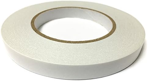 Drafting Double-Sided Permanent Tape Double Sided Mounting Tape Adhesive Tape For Photos/ Documents/ Wallpaper And Many Other Craft Projects (1/2"×54 Yds)