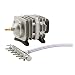 EcoPlus 728450 Commercial Air Pump, 793 GPH, Silver primary