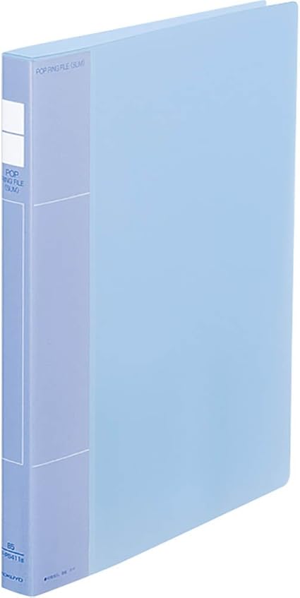 Amazon コクヨ ファイル ポップリングファイル スリム Ppシート表紙 B5 青 フ Ps411b 文房具 オフィス用品 文房具 オフィス用品