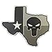 LEGEEON Glow Dark ACU Texas Lone Star DEVGRU PVC Rubber Morale Touch Fastener Patch