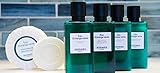 Fly Away with Hermes Luxury Travel Gift Set - Hermes d'Orange Verte Carry On Shampoo Conditioner Body Lotion Body Cleanser Soap and Bath Set TSA Approved