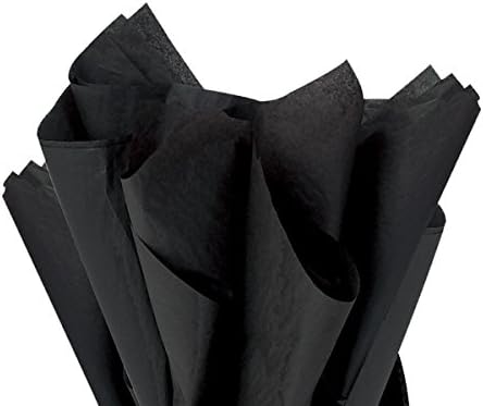 Black Tissue Paper Ream 480 Sheets Wholesale Packaging Gift Wrap