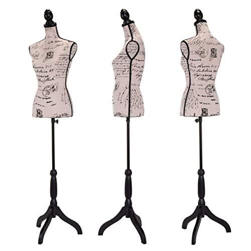 Mannequin & Dress Form, Adjustable Height Mannequins for Displays Women