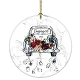 2022 1st First Christmas Engaged Ornament
