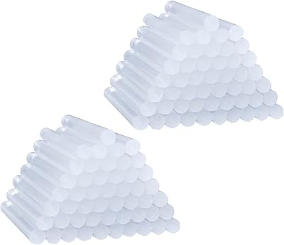 ANSIO Hot Glue Sticks 11mm x 100mm, 100 pcs, SGS Approved, Safe EVA Resin