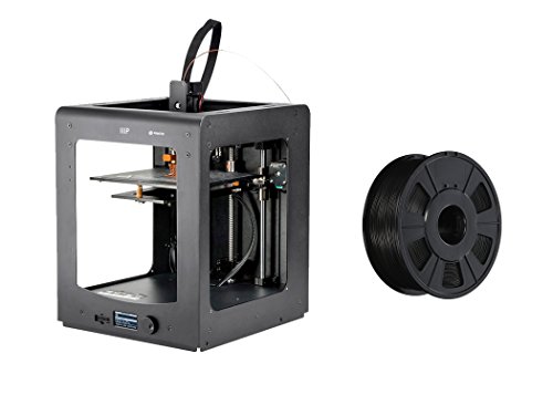 Monoprice Maker Select Ultimate 3D Printer with Premium 3D Printer Filament PLA 1.75MM 1kg/Spool - Black Bundle