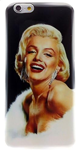 Apple iPhone 6 and iPhone 6s 4.7" Thin flexible Silicone TPU Case Protective Cover Marilyn Monroe 1