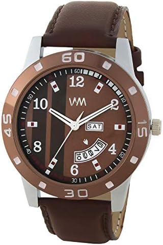 Watch Me Brown Leather Men's Watch DDWM-071