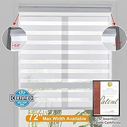 Persilux Cordless Zebra Blinds for Windows