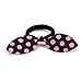 Himipopo 30 PCS Cute Girls Hair Tie Rabbit Ear Hair Ponytail Holder Terry Elastic Hair Band for Girl Women Baby Teen Kid Toddler Multi Color