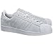 adidas Originals mens Super Star Fashion Sneaker, White1/White/White, 10.5 US