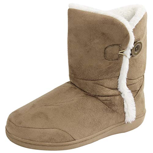 Home Slipper Men's Slipper Boots Super Soft Cozy Slippers Warm Fleeced