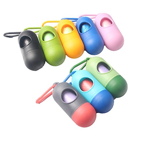 75 Disposable Diaper Refill Bags with Free Capsules Diaper Bag Dispenser,Unscented,Color May Vary