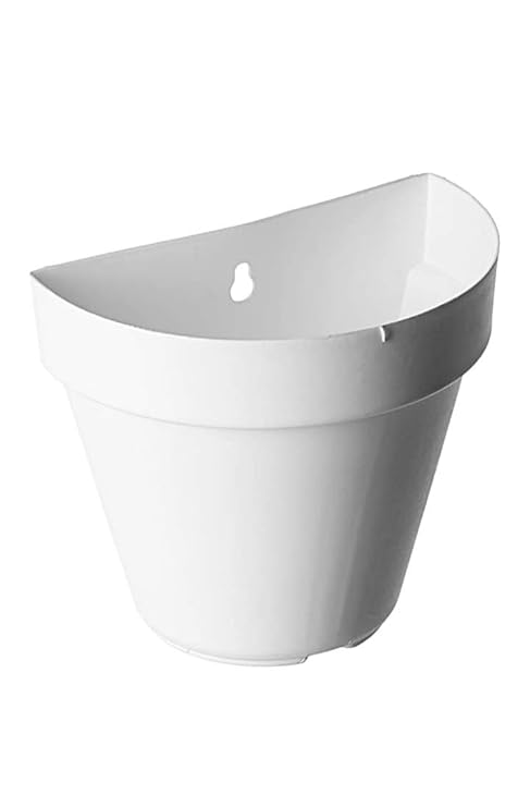 GrowPlanter Wall Hanging Flower Plastic Pot ( Set of 4 Pieces)