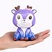 Vigeiya 2 PCs Squishies Jumbo Deer Cake Galaxy Deer Squishy Slow Rising Toys for Kids Prime Stress Reliever for Adults Kawaii Scented Decorations