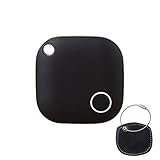 Traknology Bluetooth Tracker With Keychain In A Leather Pouch | Compact Finder Device With Anti-Lost Alarm | For Phone, Keys, Pets, Car, Wallet, Purse, Selfies & More | Protect Belongings & Save Time