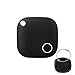 Traknology Bluetooth Tracker With Keychain In A Leather Pouch | Compact Finder Device With Anti-Lost Alarm | For Phone, Keys, Pets, Car, Wallet, Purse, Selfies & More | Protect Belongings & Save Time