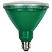 Westinghouse 0314900 15W PAR38 LED Outdoor Bulb, Flood Green E26 (Medium) Base, 120V, Box