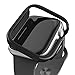Raptic Edge, Compatible with 44mm Apple Watch, 44mm Apple Watch Case (Formerly X-Doria Edge) - Premium Aluminum & TPU Bumper Frame, Compatible with Apple Watch Series 4, 5, and 6, Black
