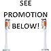 Pearl Enterprises Compatible Philips Sonicare Replacement Brush Head Electric Toothbrush Heads, for Phillips Sonic Care Powerup Replacement Electric Powered Power Up C1 C2 C3 Optimal Plaque Control