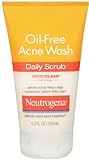 Neutrogena Oil-Free Acne Wash Daily Scrub, 4.2 Fluid Ounce (Pack of 2)