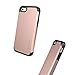LUVVITT [Ultra Armor] Shock Absorbing Case Best Heavy Duty Dual Layer Tough Cover for Apple iPhone SE Special Edition (2016 Only. NOT Compatible with 2020) - Rose Gold