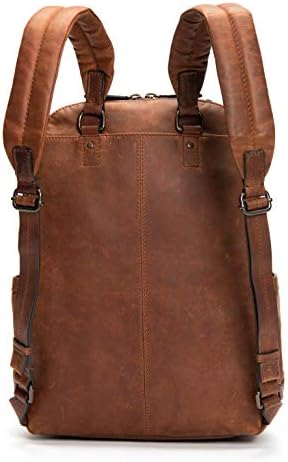 frye logan leather backpack