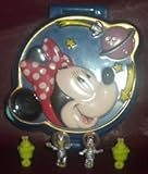 Disney MINNIE MOUSE PLAYCASE with Minnie Mouse & Daisy Duck Figure (1998 Bluebird Toys)