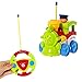 GordVE SJB70 Cartoon Cars RC Train Action Figure Car Radio Control Cars Electric Trains Toy for Toddlers and Babies
