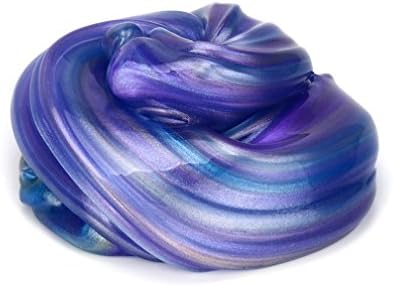 TOPUNDER Fluffy Slime Rubber Mud Toy Silly Therapy Toys Plasticine for Kids A