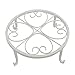 ZUYEE Plant Stand Indoor Outdoor Wrought Iron Planter Trivet Stand Sturdy Flower Pot Supporting Olde Metal/Iron Art, 9.5 inch, Flowerpot Holder for Garden Studios Pack of 3