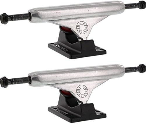 Caliber Standard 8.0 Raw/Black Trucks (Set Of 2)