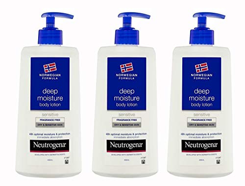 neutrogena deep moisture body lotion sensitive