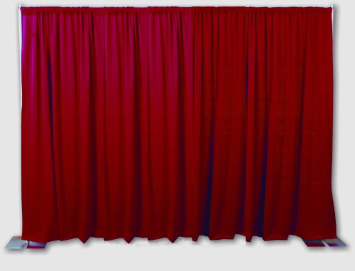 OnlineEEI Premier Portable Backdrop Kit, Burgundy