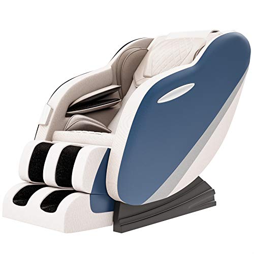 Real Relax 2020 STrack Massage Chair, Full Body Zero Gravity Shiatsu Massage Recliner with Yoga