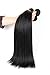 Peiyulex Brazilian Straight Hair 3 Bundles Grade 10A Virgin Straight Human Hair Bundles Natural Black Color Hair Weave k