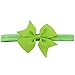 Qandsweet 20pcs Baby Girls Headbands and Forked Tail Bow Photography