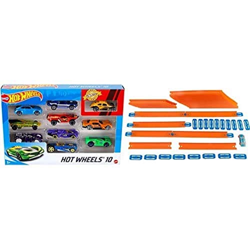 HOT WHEELS CAR & MEGA Track Pack & 10 Pricepulse