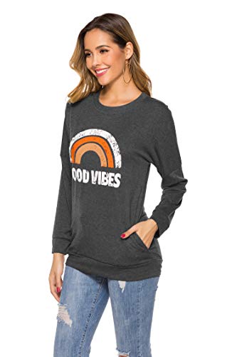 Tunic Tops Baggy Pullover Sweatshirts