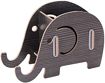 Pencil Holders by QHB Pen Holders Stationery Box,Elephant Shape Holder Desk Stationery Organizer Cosmetics Storage Pouch Purse Students School Cheap Cheap (A)
