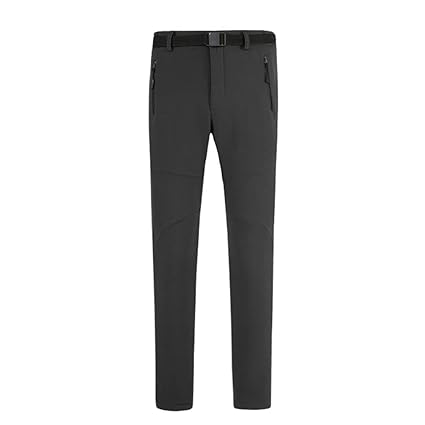 NiSengs Unisex-Futter Winterhose Winddicht Atmungsaktiv Warme Softshell-Hose