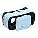 VR Headset V3 - Deep Immersive Virtual Reality Experience on 3D Movies & Games, Mini Compact Light Weight & Comfortable, fits iPhone Samsung Galaxy