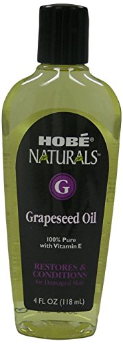 Hobe Naturals Grapeseed Oil, 4 Fluid Ounce