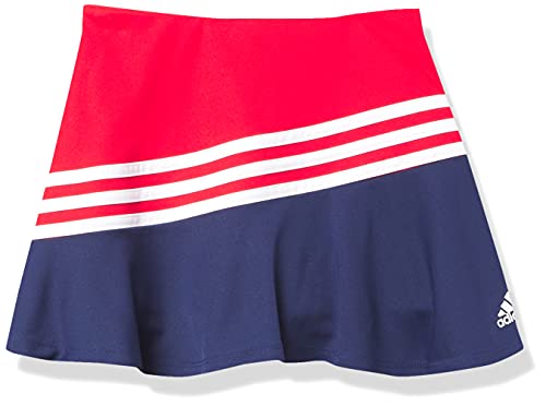 adidas Girls' Sport Skort, Vivid Red, 6X