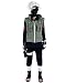Miccostumes Men's Naruto Kakashi Hatake Cosplay Costume