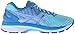 ASICS Women's Gel-Nimbus 18 Running Shoe, Turquoise/Iris/Methyl Blue, 7.5 M US
