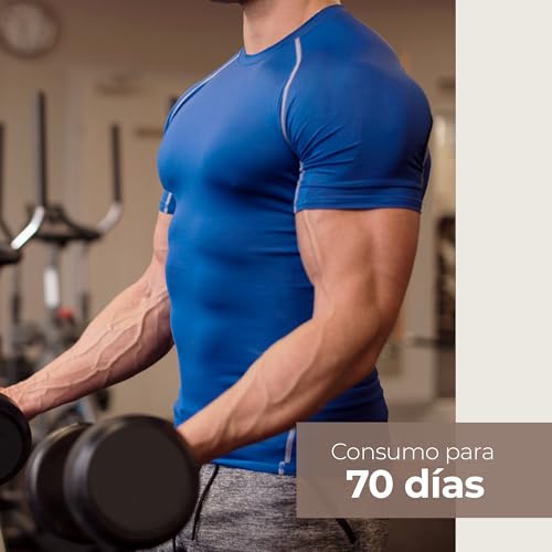MACA NEGRA TESTO UP - Maklen Maca Negra con Arginina, Zinc y Omega 3 - Suplemento para Energia, Vitalidad y Rendimiento Masculino - 140 Softgels de 1,300 mg